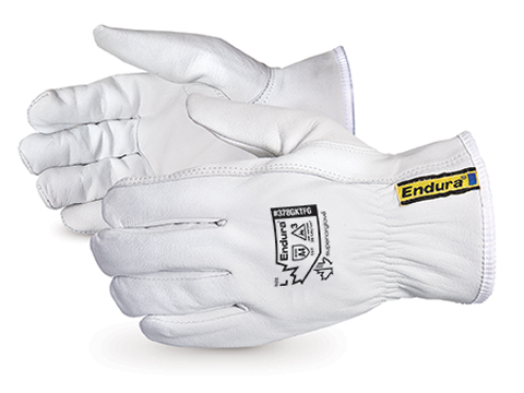 378GKTFG Superior Glove® Endura® Goat-Grain Cut Resistant Driver Gloves with Full Kevlar®/Composite Filament Fiber Liner